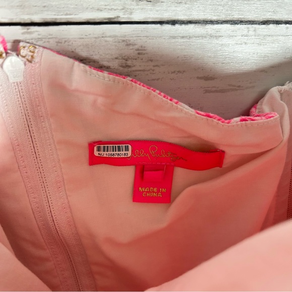 Lilly Pulitzer Arlana Resort White Palm Beach Anniversary Toile Dress Romper 12 - Picture 8 of 11